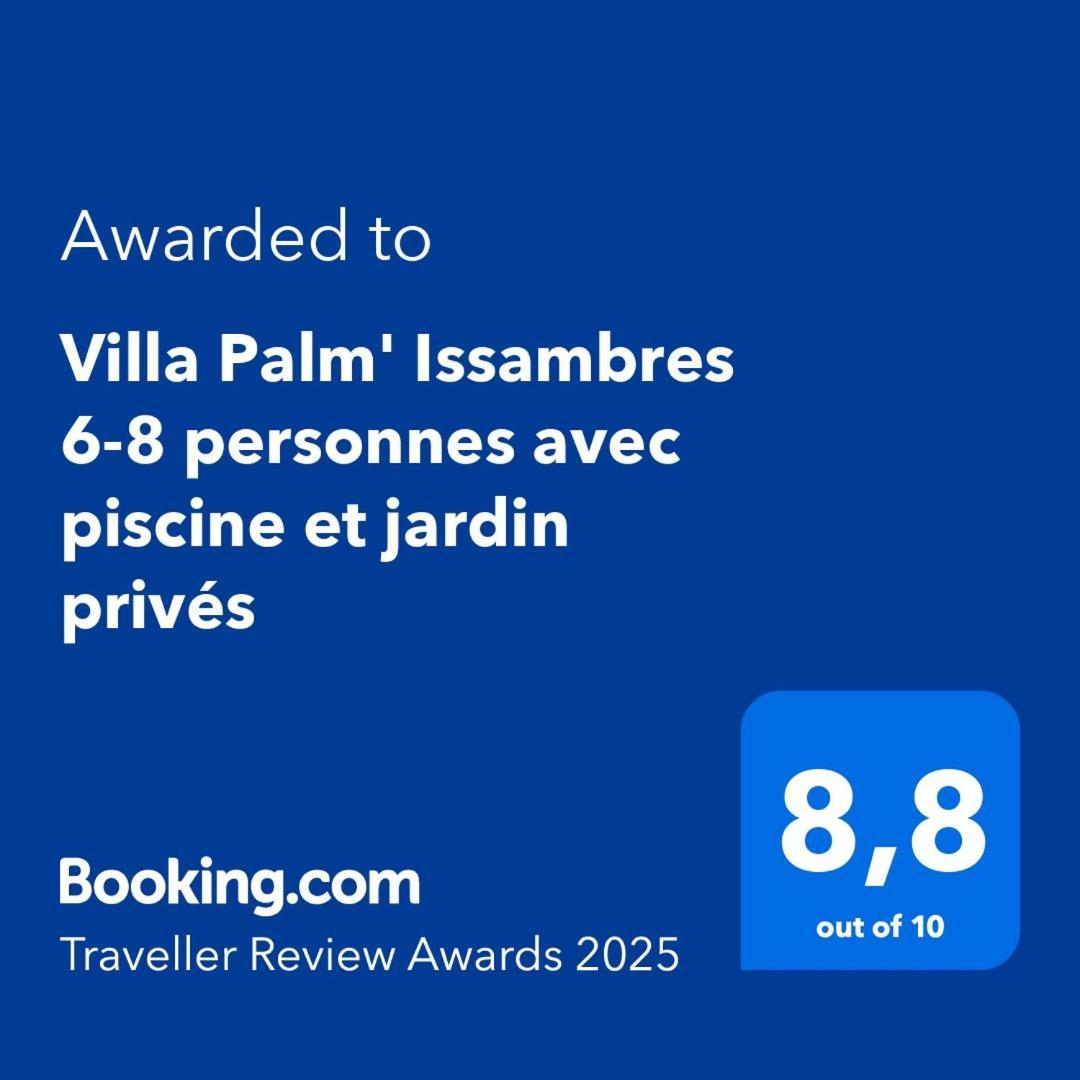 Villa Palm' Issambres 6-7 Personnes, Clim, Avec Piscine, Jardin Et Parking Prives La Garonnette-Plage Екстериор снимка